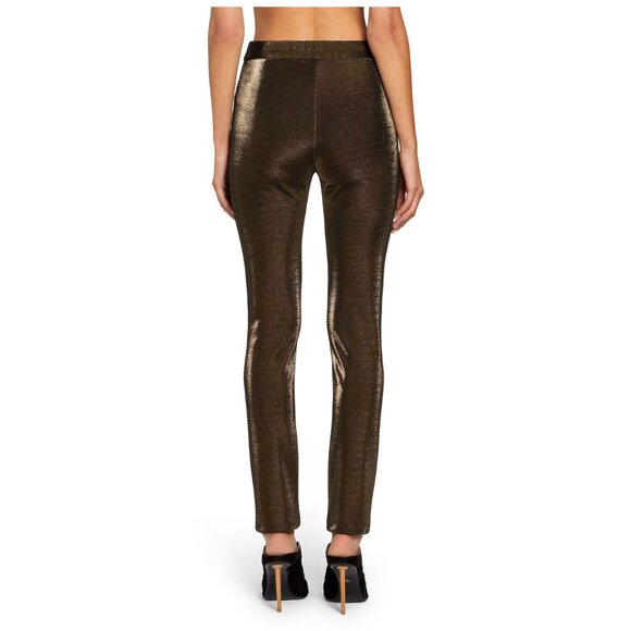 Roberto Cavalli *NEW* Lurex Wool Blend Legging Trouser - Picture 4 of 16